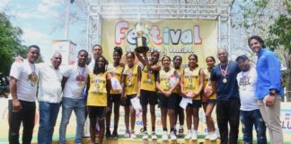 Club Rafael Barias campeón en baloncesto del Festival Deportivo Femenino U13