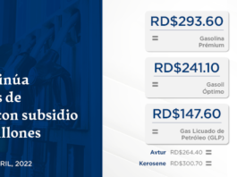 Combustibles mantienen sus precios una semana más