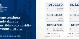 Combustibles mantienen sus precios una semana más