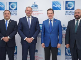 MICM y AZUL suscriben convenio que facilitará pagos y transacciones digitales en Mipymes