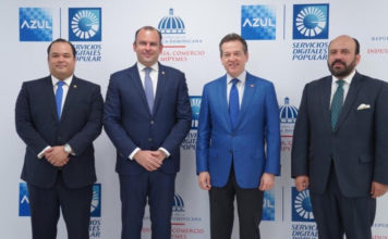 MICM y AZUL suscriben convenio que facilitará pagos y transacciones digitales en Mipymes