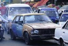 El 40.7 por ciento de los vehículos en RD tiene mínimo 22 años