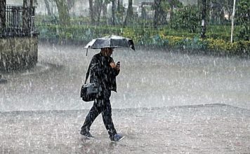 Vaguada se aleja, se mantienen las temperaturas calurosas y aguaceros dispersos