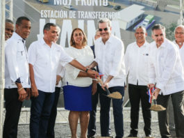 Presidente Abinader inaugura estación de pesaje del Vertedero de Haina