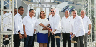 Presidente Abinader inaugura estación de pesaje del Vertedero de Haina