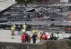 Al menos dos heridos graves y cuatro leves al derrumbarse el escenario de un festival de música en Santiago de Compostela