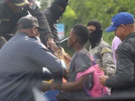 ASDN y MIGRACIÓN detienen 166 haitianos ilegales arrabalizaban la vía pública
