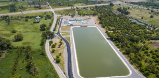 Con una inversión de RD 312 millones, el Presidente Abinader inaugura planta de aguas residuales en Baní