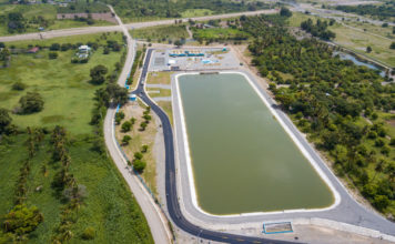 Con una inversión de RD 312 millones, el Presidente Abinader inaugura planta de aguas residuales en Baní