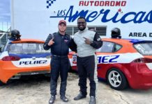 Alain Giraldi y Ronny Suarez se lucen ganando en autos; Wayner Veras domina en Súper Sport de motovelocidad