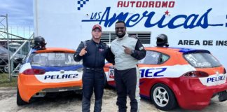 Alain Giraldi y Ronny Suarez se lucen ganando en autos; Wayner Veras domina en Súper Sport de motovelocidad