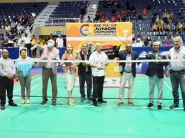 Dan inicio a 30mo Campeonato Panamericano Juvenil de Bádminton