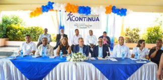 G100 juramenta su tropa en Dajabón para reelección del presidente Abinader