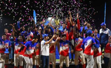 RD logra campeonato premundial y clasifica al mundial U16 de béisbol
