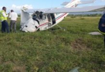 Dos fallecidos al precipitarse avioneta en Puerto Plata
