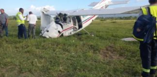 Dos fallecidos al precipitarse avioneta en Puerto Plata