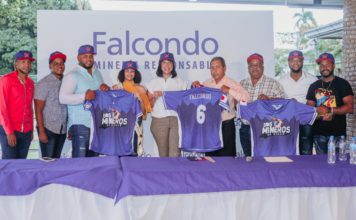 Falcondo patrocina equipo Los Mineros de Bonao