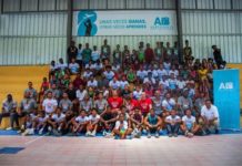 AIB estremece multiuso deportivo de Verón con figuras del baloncesto dominicano y de la NBA