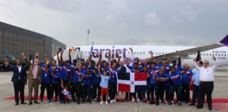 Selección de fútbol U20 es recibida en el país tras clasificar a los Olímpicos y Mundial FIFA