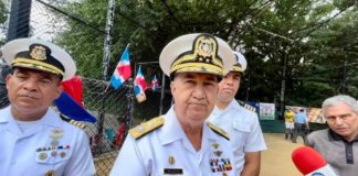 Vicealmirante Betances Hernández destaca las buenas relaciones con el servicio de guardacostas de USA
