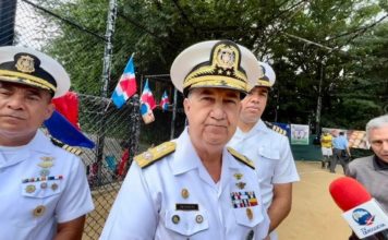 Vicealmirante Betances Hernández destaca las buenas relaciones con el servicio de guardacostas de USA