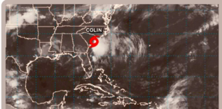 Se forma la tormenta tropical Colin