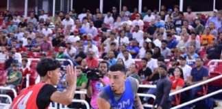 Chris Duarte monta un show en victoria de RD sobre Universidad de Saint John’s en fogueo