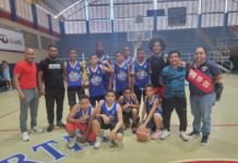 Club Máximo Gómez se corona campeón del Torneo de Baloncesto U13