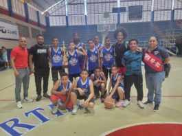 Club Máximo Gómez se corona campeón del Torneo de Baloncesto U13