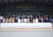 Fuerza Aérea realiza vistosa actividad de condecoraciones, reconocimientos y graduaciones