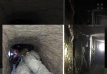 Cavaba un hoyo supuestamente para robar un banco y quedó atrapado