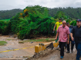 Gobierno ejecuta acciones en apoyo a familias afectadas por lluvias en Manabao