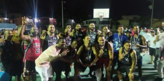 Los Cerros campeón del Torneo Interbarrial Basket 2K22 del Club Salomé Ureña