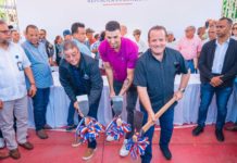 Gobierno inicia techado de baloncesto solicitado por Chris Duarte al presidente Abinader