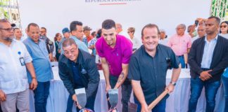 Gobierno inicia techado de baloncesto solicitado por Chris Duarte al presidente Abinader