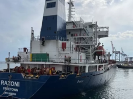 Sale de Ucrania el primer buque con granos tras la firma del acuerdo con Rusia