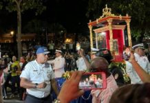 Católicos recibieron a la Virgen de la Altagracia este domingo