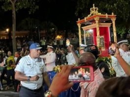 Católicos recibieron a la Virgen de la Altagracia este domingo