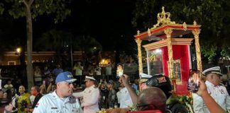 Católicos recibieron a la Virgen de la Altagracia este domingo