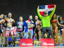 Dominicanos barren en Miss & Mr America IFBB Cup 2022 en Ecuador