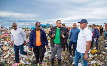 Alcalde Carlos Guzmán dispone redoblar trabajos en vertedero Duquesa para garantizar vertido de residuos por impacto de Fiona