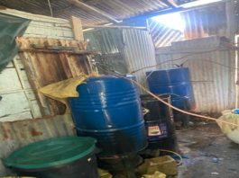 Desmantelan laboratorio clandestino de preparar “clerén” en La Romana