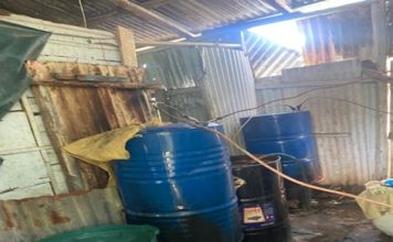 Desmantelan laboratorio clandestino de preparar “clerén” en La Romana