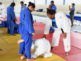 Cubana Beltrán resalta el talento de los judocas en campamento en RD