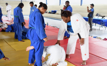 Cubana Beltrán resalta el talento de los judocas en campamento en RD
