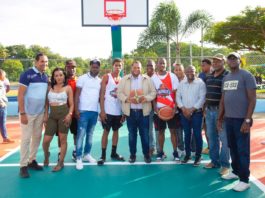 Alcalde Carlos Guzmán entrega cancha deportiva y parques Buena Vista Segunda y Villa Carmela