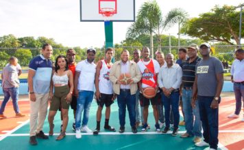 Alcalde Carlos Guzmán entrega cancha deportiva y parques Buena Vista Segunda y Villa Carmela