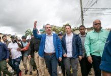 Presidente realiza recorrido por La Altagracia e inicia plan de respuesta por el paso del huracán Fiona