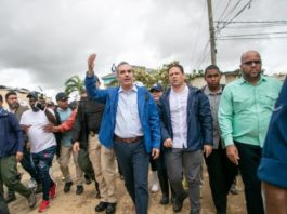 Presidente realiza recorrido por La Altagracia e inicia plan de respuesta por el paso del huracán Fiona