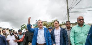 Presidente realiza recorrido por La Altagracia e inicia plan de respuesta por el paso del huracán Fiona